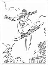 Coloring Spiderman Pages Print Superhero Coloringpages1001 sketch template