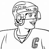 Coloring Sidney Pages Crosby Penguins Pittsburgh Hockey Drawing Player People Online Famous Players Getdrawings Choose Board sketch template