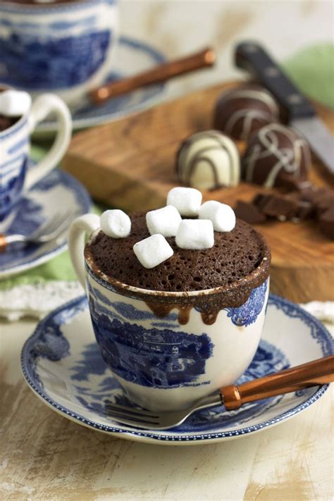 hot chocolate mug cake recipe hot chocolate mug cake