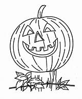 Coloring Pumpkin Halloween Pages Color Printable Pumpkins Scary Kids Sheets Spooky Printables Print Jack Smiling Candy Lanterns Popular Fencepost Coloringhome sketch template