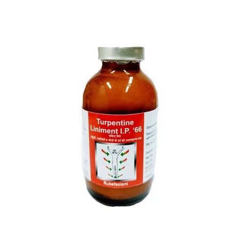 pharmaceutical medicine  injection turpentine liniment ip