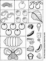Coloring Hungry Caterpillar Very Pages Printables Printable Popular sketch template
