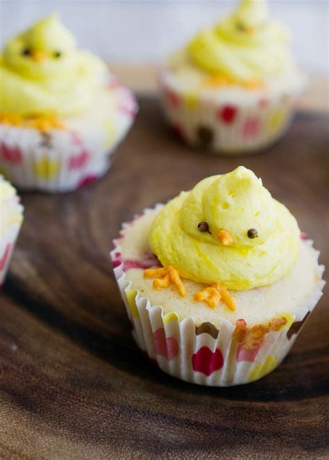 Easter Chick Cupcakes Recipe Cooking With Team J
