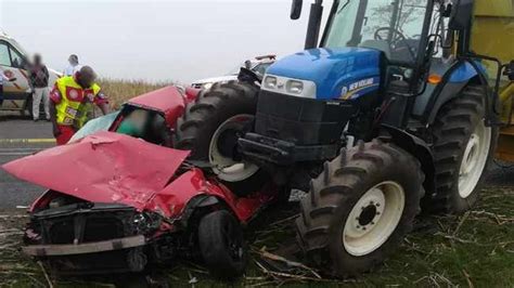 man dies as tractor car collide near pmb