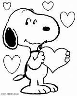 Snoopy Valentine Ace sketch template