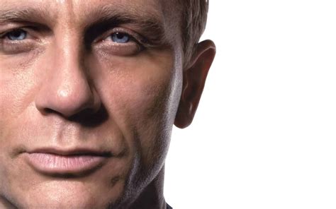 Blue Eyes Men Actors Daniel Craig Faces White Background Wallpaper