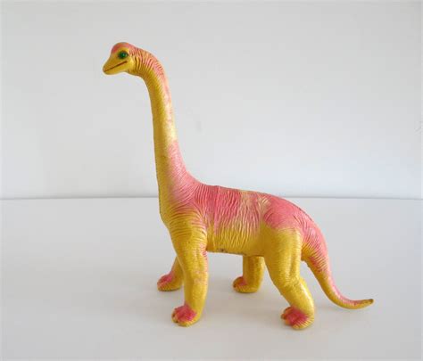 dinosaur toy plastic figurine vintage imperial  dinosaur toys toys figurines