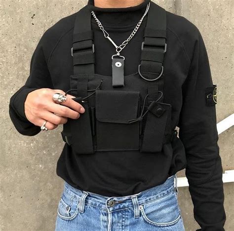 pinterest chest rig hip hop vests chest bag