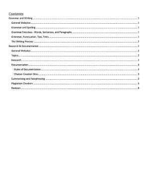 purdue owl  table  contents format bios pics