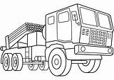 Coloring Pages Vehicle Army Vehicles Getcolorings Color Printable sketch template