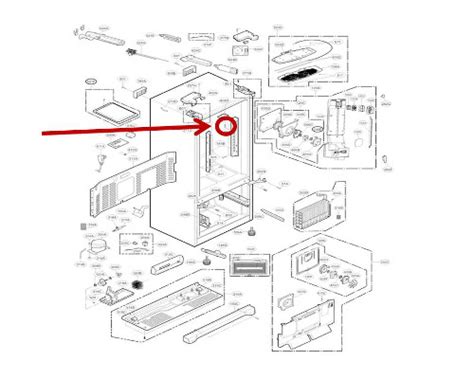 lg lfxss refrigerator parts genuinereplacementpartscom