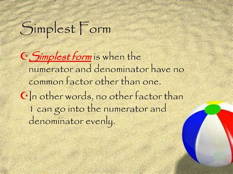 simplest form powerpoint    id