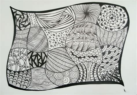 drawing easy zentangle patterns mandala drawing easy