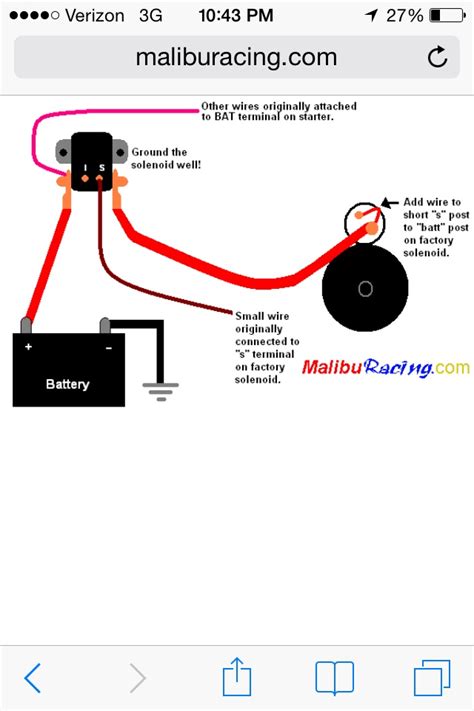 wiring ford solenoid