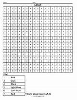 Stitch Number Color Coloring Mario Super Worksheet Pages Printable Coloringsquared Disney Squared Nintendo Numbers Lilo Pokemon Math 2cn Worksheets Square sketch template