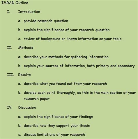 imrad examples sample thesis  imrad format restoration ecology