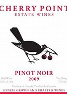 Image result for Cherry Point Pinot Gris. Size: 133 x 185. Source: www.cellartracker.com