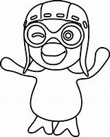 Pororo Wecoloringpage sketch template