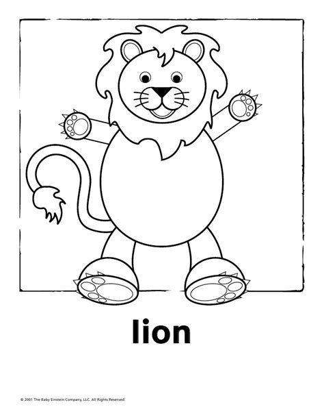 baby einstein coloring pages sketch coloring page