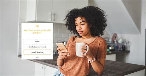 bumble has a new social distance dating preference popsugar love and sex