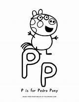Peppa Pig Tulamama sketch template