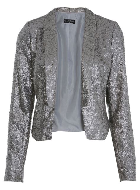 silver sequin shawl collar jacket collar jackets petite outfits clothes