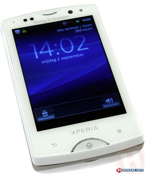 sony ericsson xperia mini pro ski white smartphone hardware info