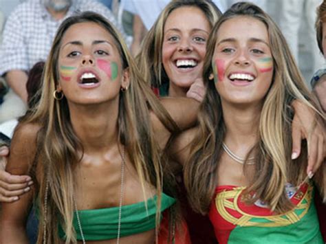 Hot Fans Of The Portuguese National Team Football Fans News Meet
