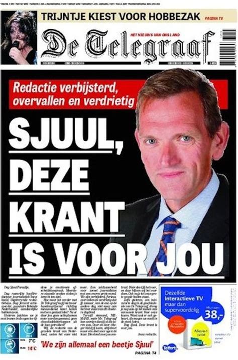 redactie telegraaf brengt eerbetoon aan sjuul paradijs het parool