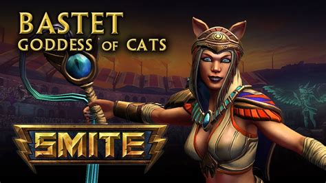 smite god reveal bastet goddess of cats youtube