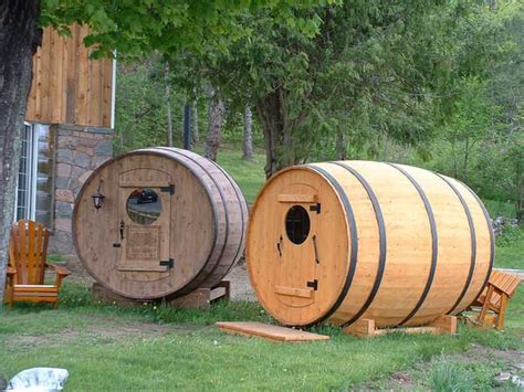 barrel sauna tiny abode