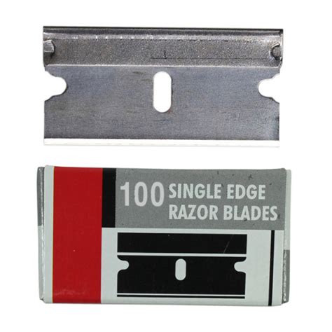 buy excel  single edge razor blades pk