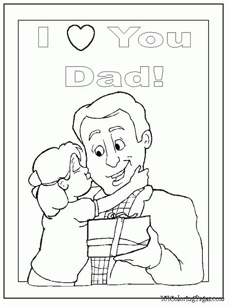 love  daddy coloring pages coloring home