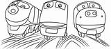 Chuggington Trains sketch template