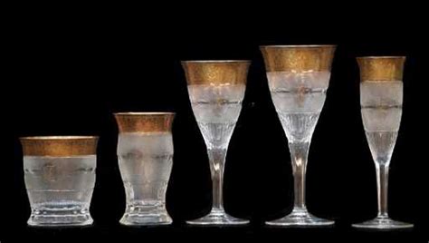 Moser Splendid Crystal Glasses Set