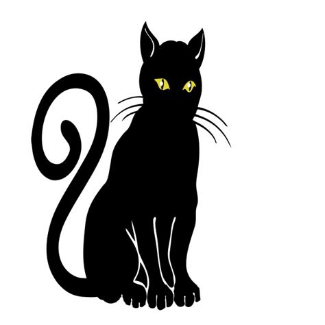 black cat clipart    cliparts  images  clipground