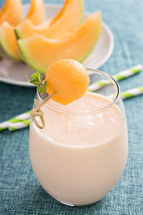Cantaloupe Smoothie Recipes With Almond Milk Bryont Blog