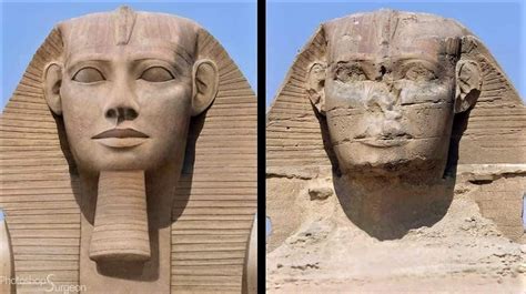 Amazing Photoshop Restoration For The Great Sphinx Of Giza Ancient