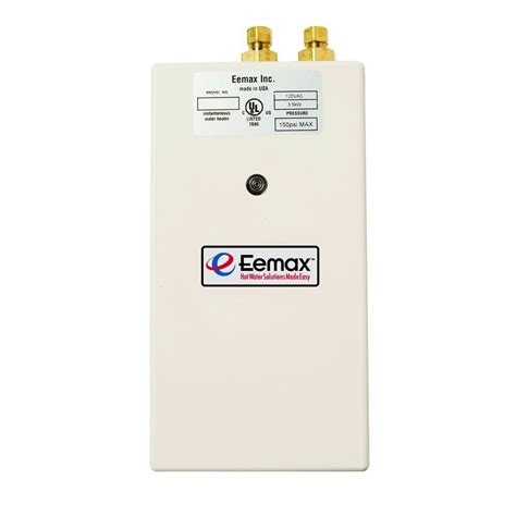 eemax sp single point  kw  volt electric tankless water heater pppa avi depotmuch