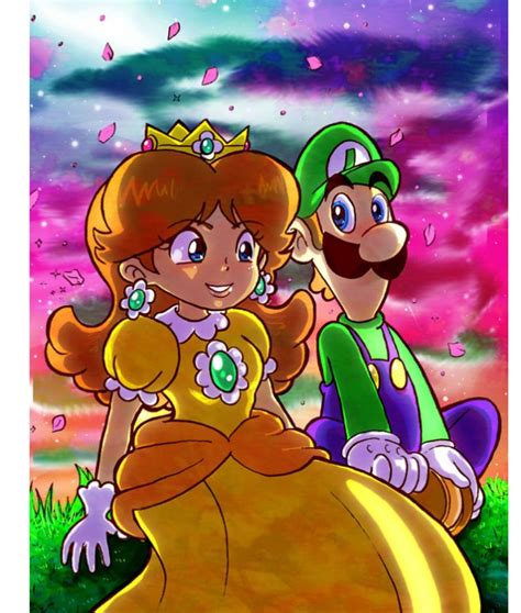Luigi Princess Daisy Walyou