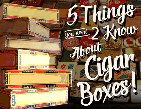 5 Things You Need To Know About Cigar Boxes Artofit