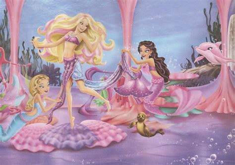 barbie mermaid cartoon carecter