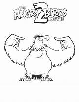 Angry Birds Pages Coloring Mighty Eagle sketch template