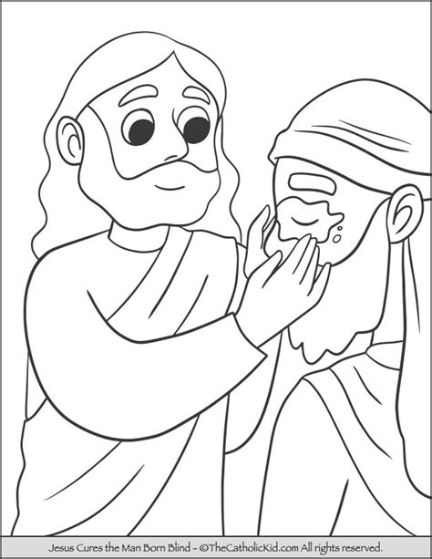 coloring pages miracles  jesus