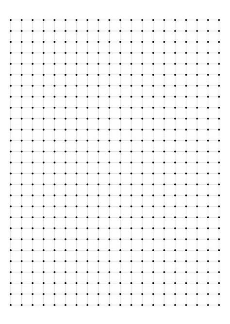 printable letter size dot grid paper  printable paper