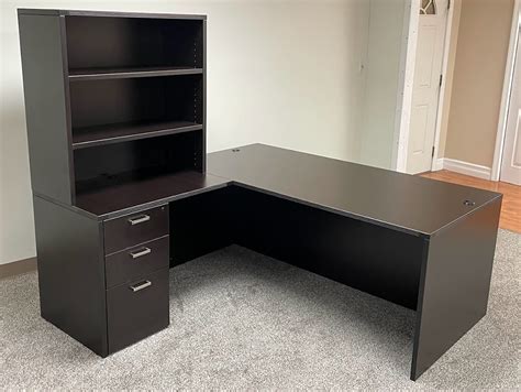 Affordable Office Rectangular L Desk 5 Baystate Office Furniture