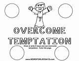 Temptation Temptations Overcome Temptaion Designlooter Myfavoritecrafts sketch template
