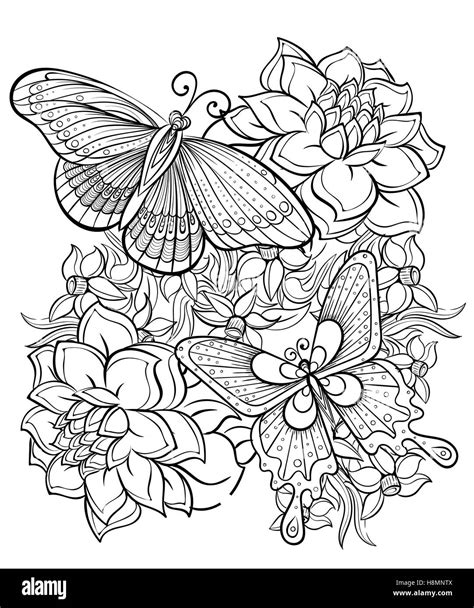 black  white coloring pages