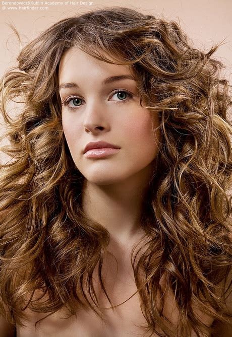 haircut  long curly hair style  beauty