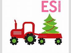 Truck and Christmas tree SVG, DXF, EPS, Christmas svg files, for use